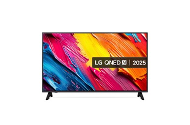 LG TV 43QNED70A6A, 43", QNED, 4K UHD, Smart TV, webOS 25